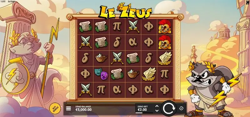Le Zeus Gratis Spelen in de Demo screenshot 1